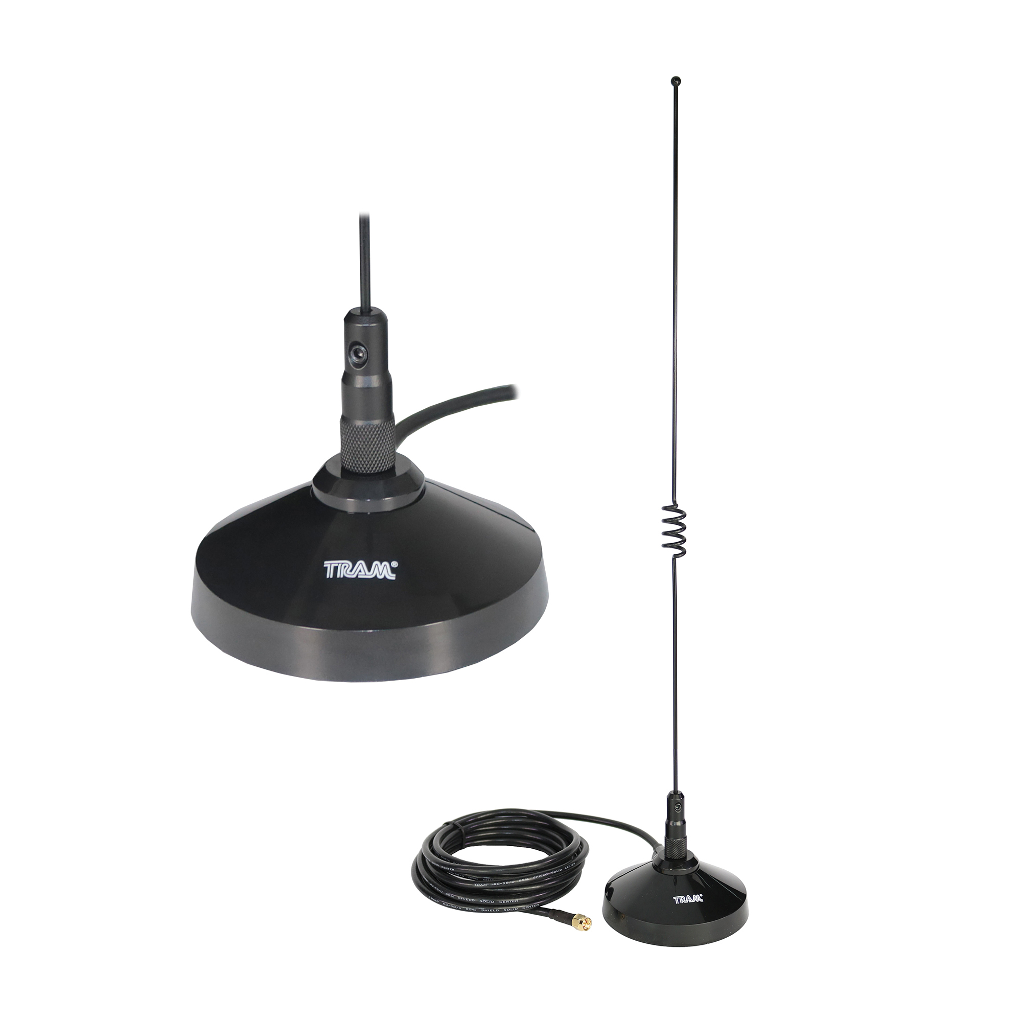 Tram, Dual-Band Magnet Antenna with SMA-Male Connector, Model# 1185-SMA